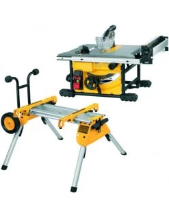 Scie Sur Table Compacte 210 Mm 1850W + Piétement à Roulettes DE7400 | DWE7485RS - Dewalt | IFD Outillage